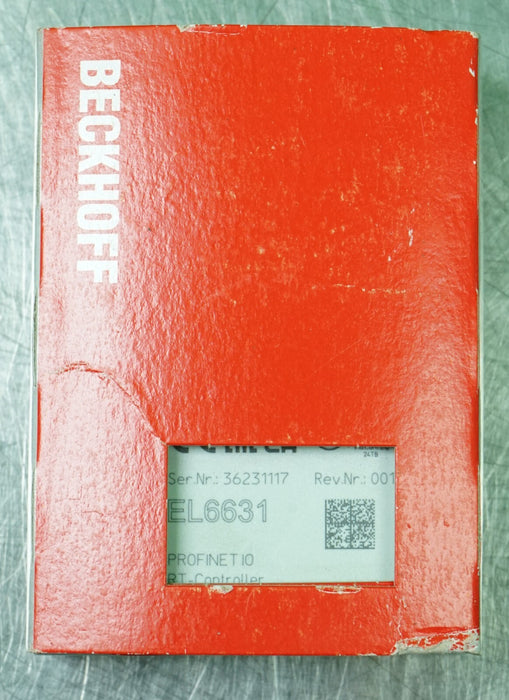 New Beckhoff EL6631 2 Port Profinet RT Controller