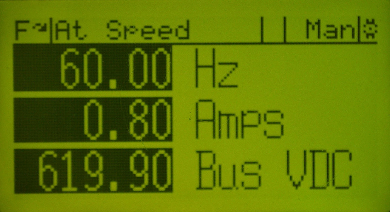 Low Hours Allen-Bradley 20AD1P1A0AYNNNNN PowerFlex70 1/2 HP Series A FRN: 2.005