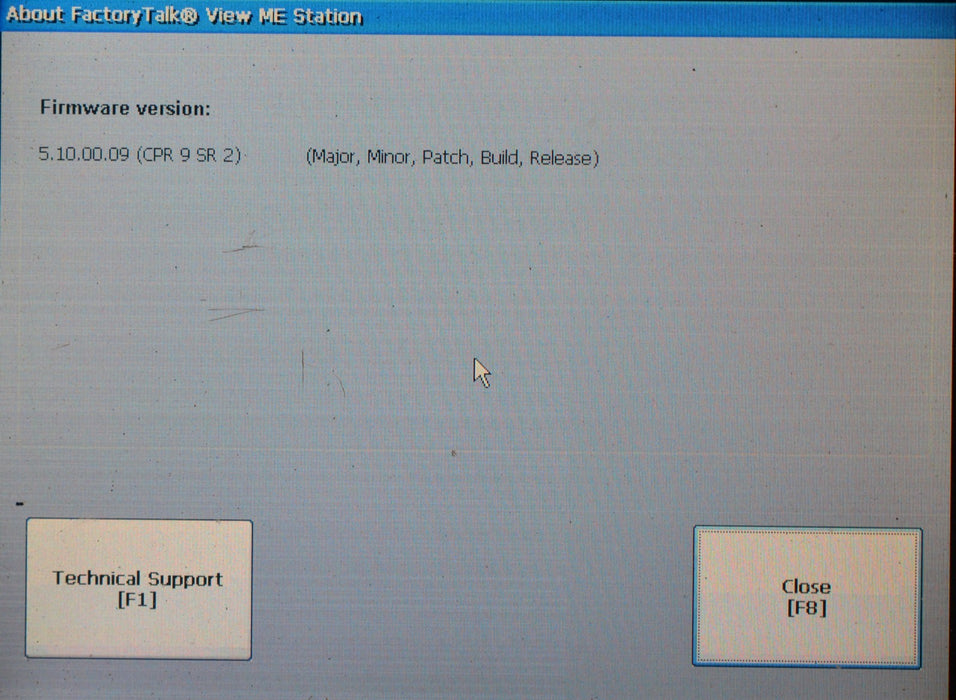 Allen-Bradley 2711P-RP1 SER G Logic Module 64MB FRN 5.10 24 VDC Tested Good