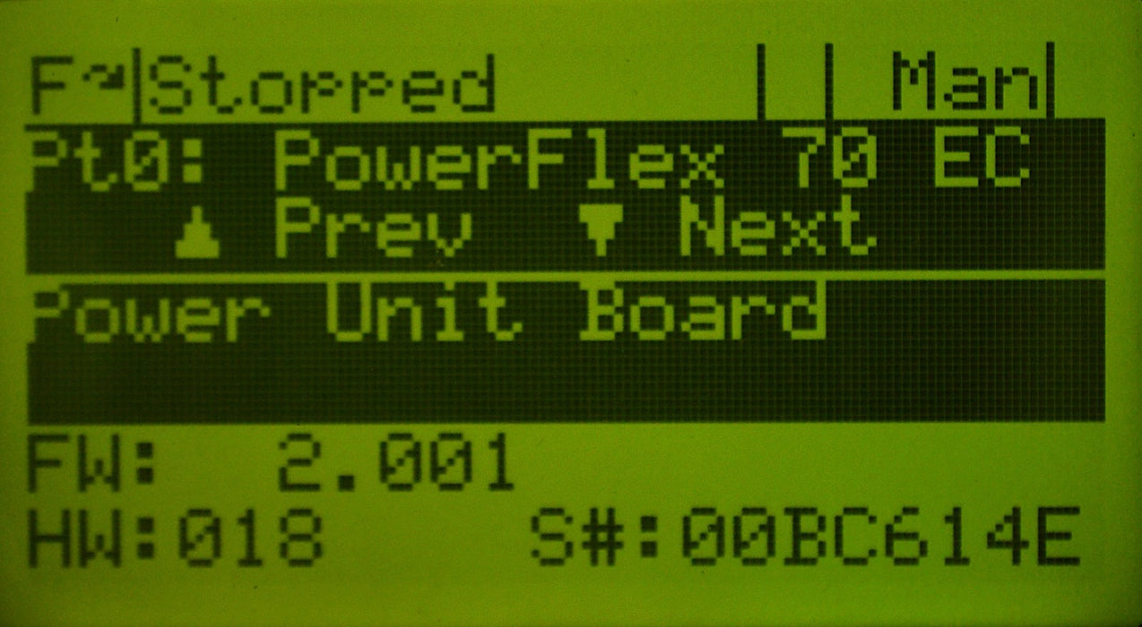 Allen-Bradley 20AD3P4A3AYNNNC0 PowerFlex 70 2HP/1.5kW 480VAC Series Tested Good