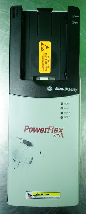 Allen-Bradley 2HP PowerFlex 700 20BD3P4A0AYNANC0 Clean Tested 480VAC FRN:4.006