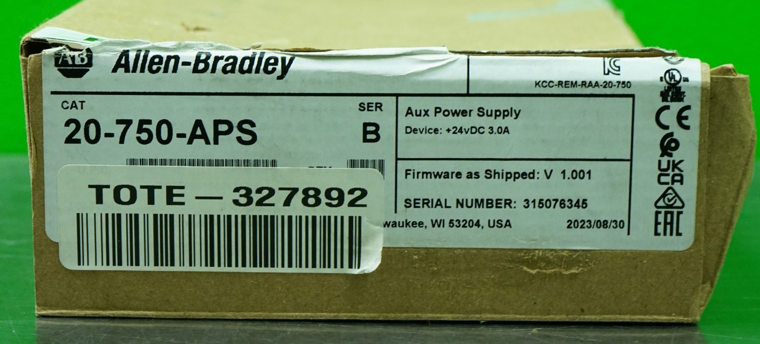 Allen-Bradley PowerFlex 750 20-750-APS 24V Module FRN: 1.001 Series B