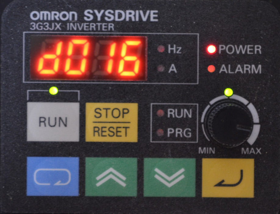 OMRON INVERTER 3G3JX-A2022  3HP Tested Good