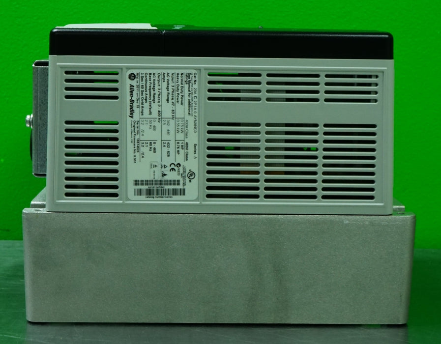 Allen-Bradley 20AC2P1A0AYNANC0 PowerFlex 70 1HP 480V Series A Tested FRN 5.001