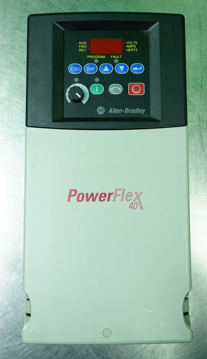 Allen-Bradley 22B-A012N104 PowerFlex 40 3HP SER. A FRN:2.04 Tested Good