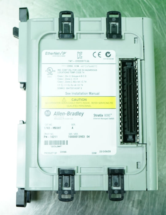 Allen-Bradley 1783-MX08T Series A Stratix 8000 EtherNet Managed Switch
