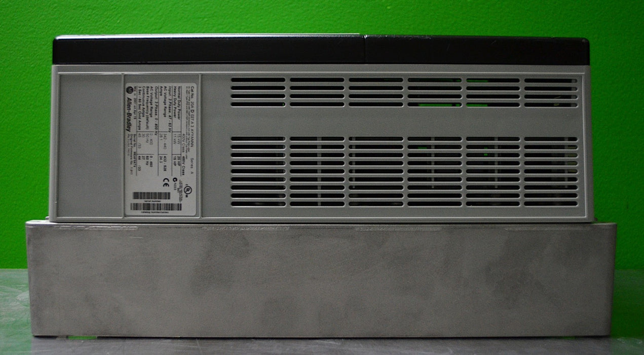 Low Hours Allen-Bradley 20AD027A3AYYANNN Powerflex 70 20HP Ser. A 480V FRN:2.003