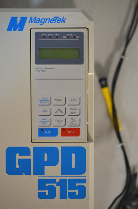 MagneTek GPD515C-B004 3-Ph Drive SPEC: 43P71CU 460VAC 50-60Hz 8.5Amp UL7J48 B #2