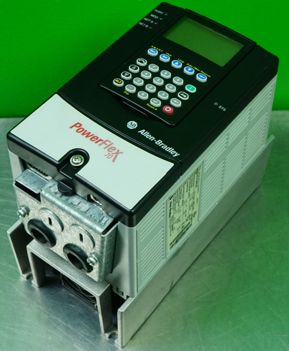 Allen-Bradley PowerFlex 70 2HP 20AD3P4A3AYNNNC0 480VAC FRN:3.003 Tested Good