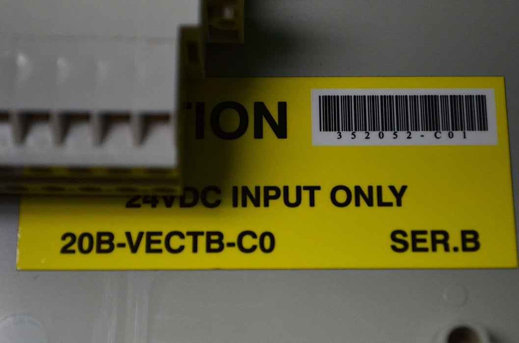 Allen-Bradley 20B-VECTB-C0 PowerFlex 700 Vector Cassette 24VAC Ser. B FRN: 4.002