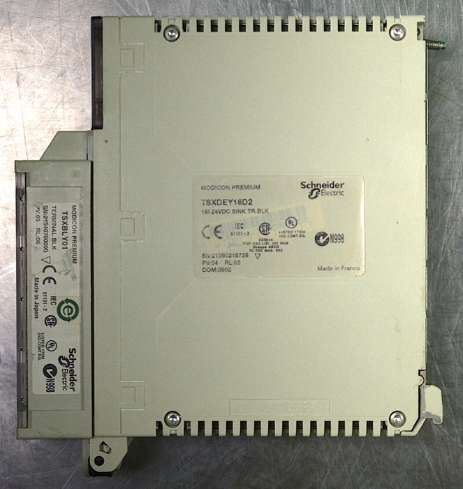 Schneider Electric TSXDEY16D2 Input Module TSXBLY01 Terminal Block QTY: Up to 50
