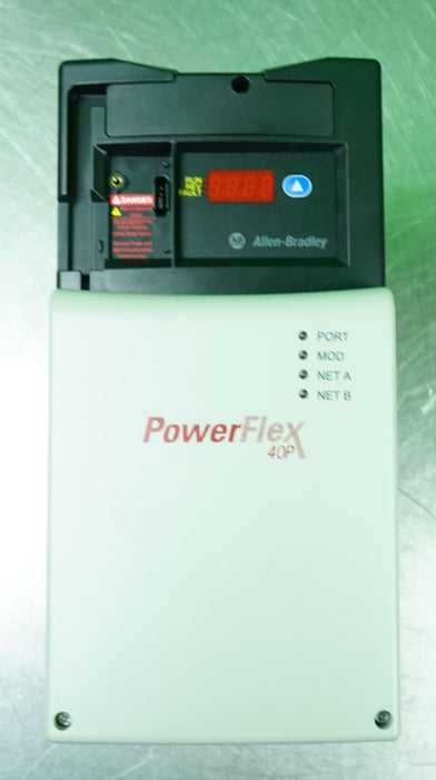 Allen-Bradley 22D-D017N104 Power Flex 40P 10HP VFD Tested FRN:2.01