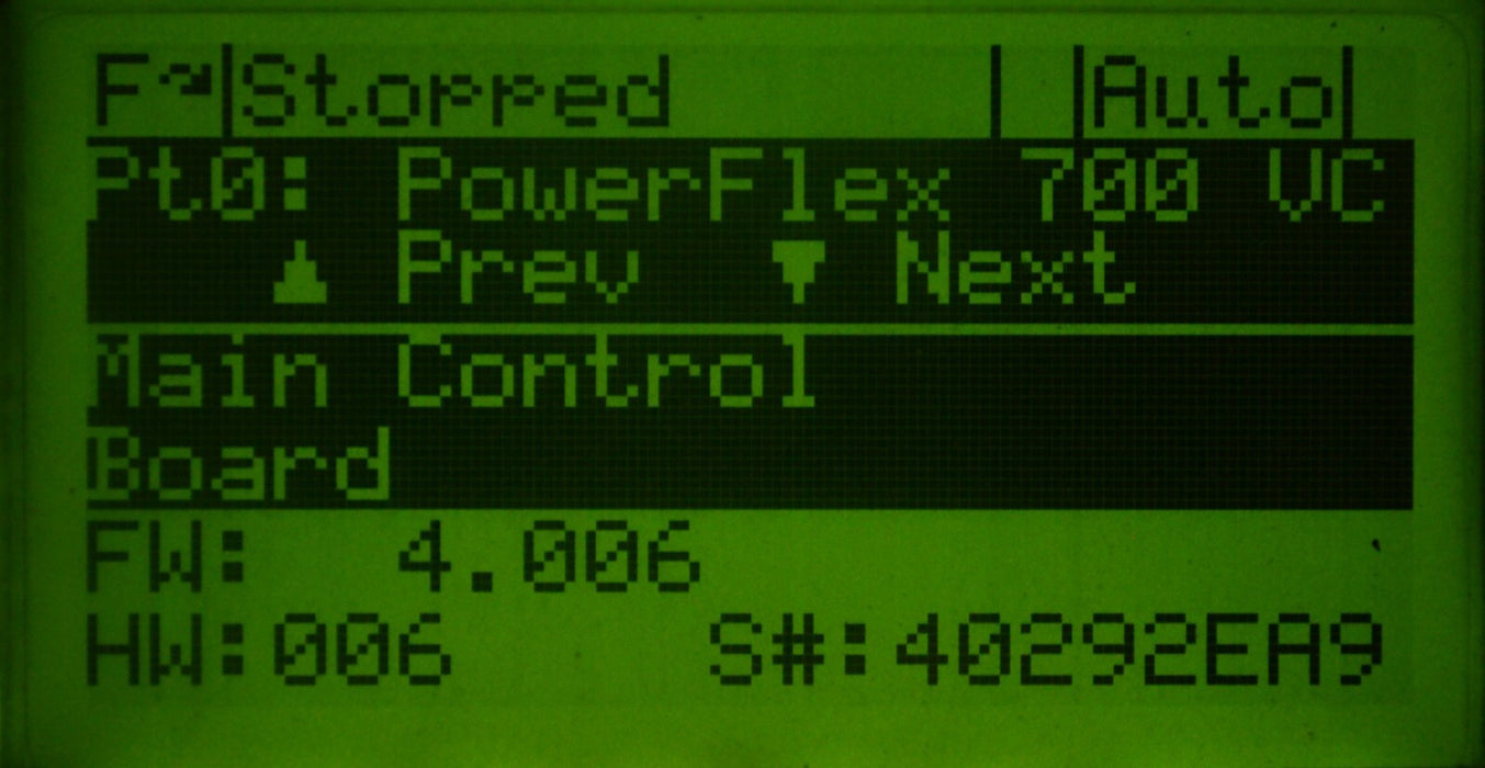 Allen-Bradley 2HP PowerFlex 700 20BD3P4A0AYNANC0 Clean Tested 480VAC FRN:4.006