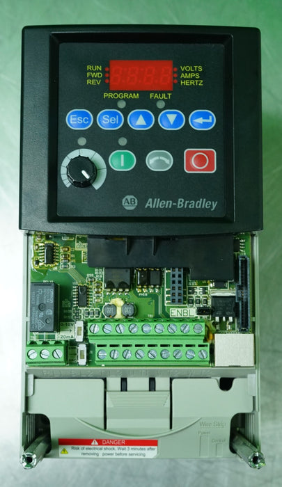 Allen-Bradley 22B-D2P3N104 PowerFlex 40 Drive Series A Tested Good 6.02