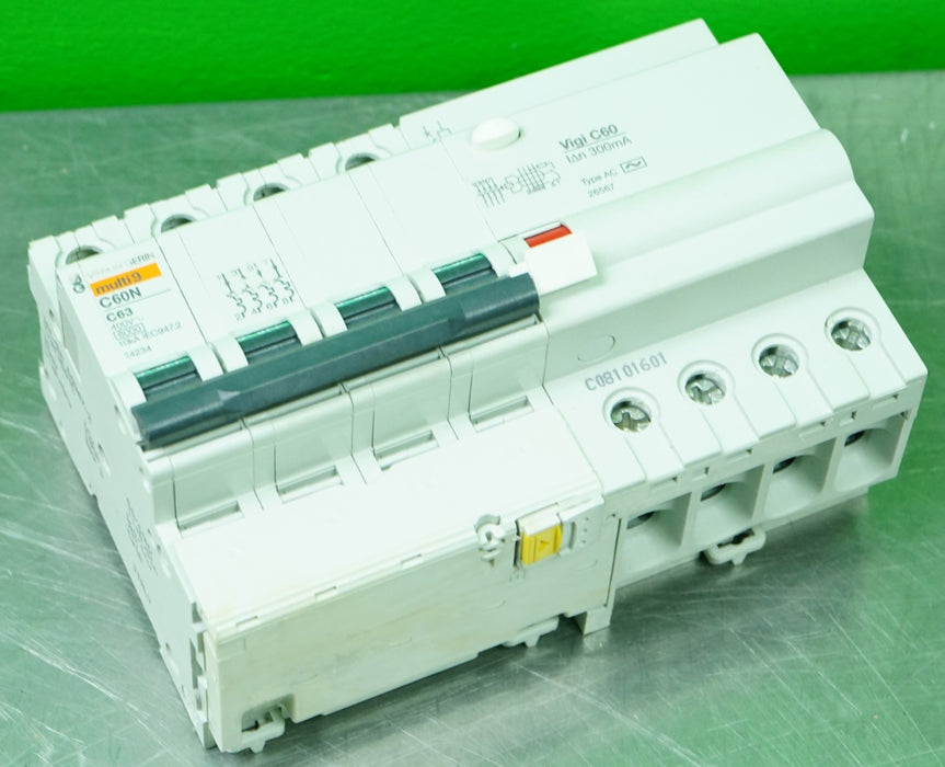 Merlin Gerin multi 9 C60N C63 400V W/Vigi C60