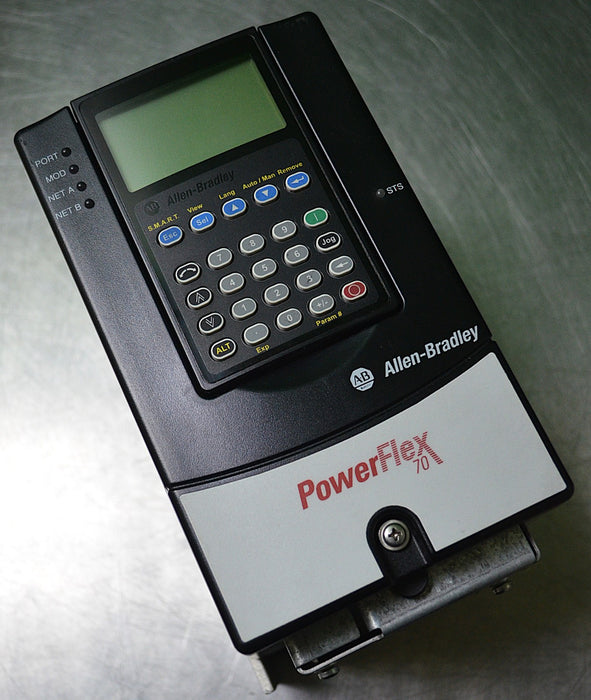 Allen-Bradley 20AD3P4A3AYNNNC0 PowerFlex 70 2HP/1.5kW 480VAC Series Tested Good