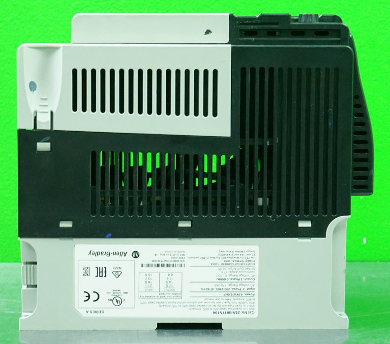 Allen Bradley 25A-B017N104 FRN:2.002 Tested Good