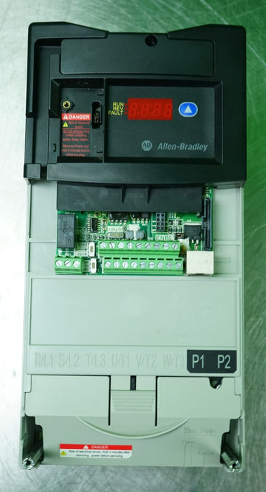 Low Hrs Allen-Bradley 22D-D012N104 Power Flex 40P 7.5HP VFD Tested FRN:2.01