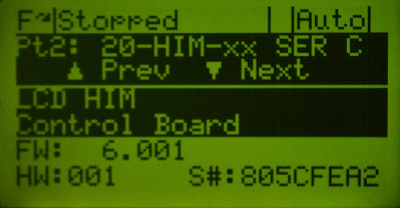 Allen-Bradley 20-HIM-C3S Remote Full Numeric LCD Series C Human Interface Module