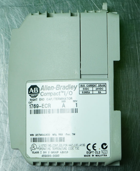 Untested Allen-Bradley 1769-ECR Series A Compact I/O