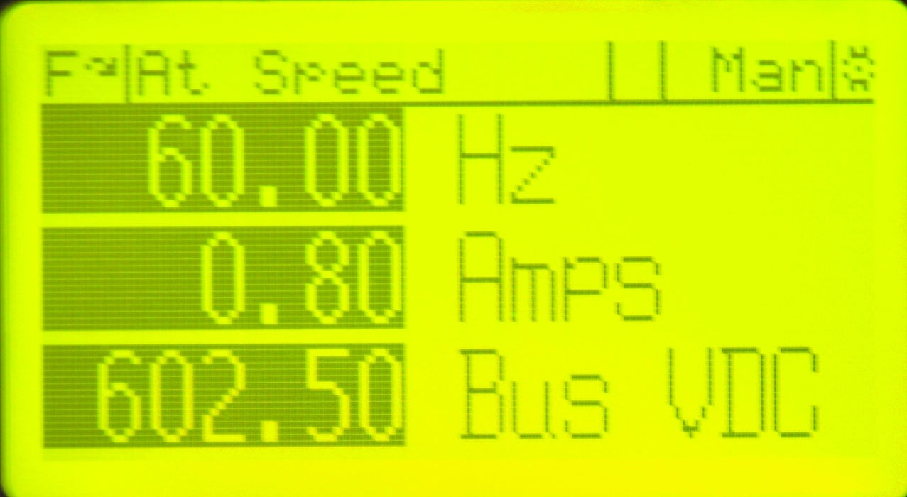 Low Hr Allen-Bradley PowerFlex 70 3 HP 20AD5P0A0AYNNNNN 480 VAC Tested FRN:2.009