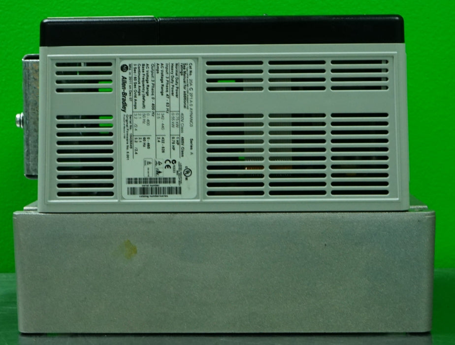 Allen Bradley   Powerflex  70 1 HP 20AC2P1A0AYNANC0 Tested  Good FRN: 5.001