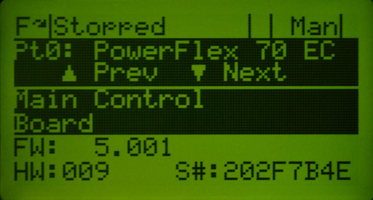 Allen-Bradley PowerFlex 70 3HP 20AB9P6A0AYNNNC0 240 VAC Clean Tested FRN:5.001