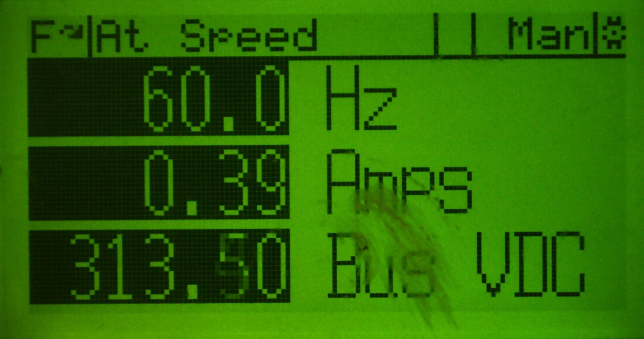 Low Hours Allen-Bradley 20AB4P2C3AYNANC0 Powerflex70 1 HP Series A AC FRN: 5.001