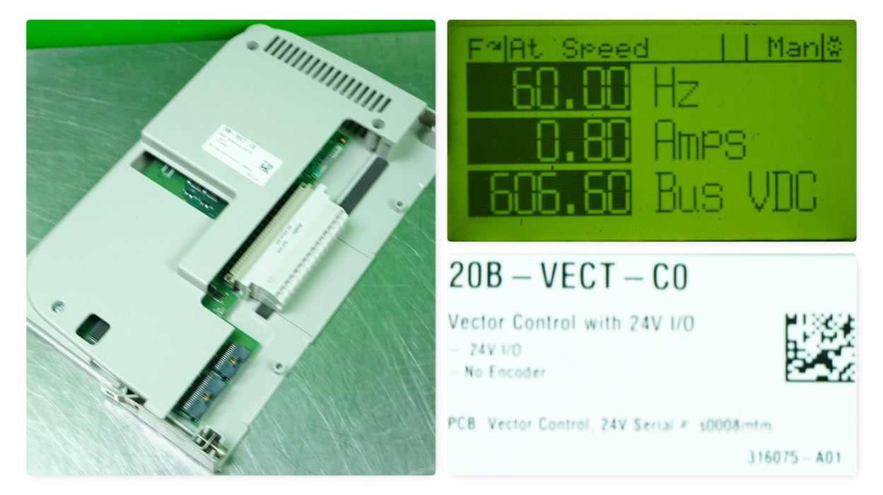 ALLEN BRADLEY 20B-VECT-C0 PowerFlex 700 Vector Cassette 24VAC Series A