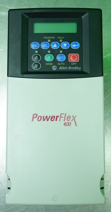 Low Hr Allen Bradley 22C-D010N103 PowerFlex AC Drive 5HP FRN:5.03 Tested Good