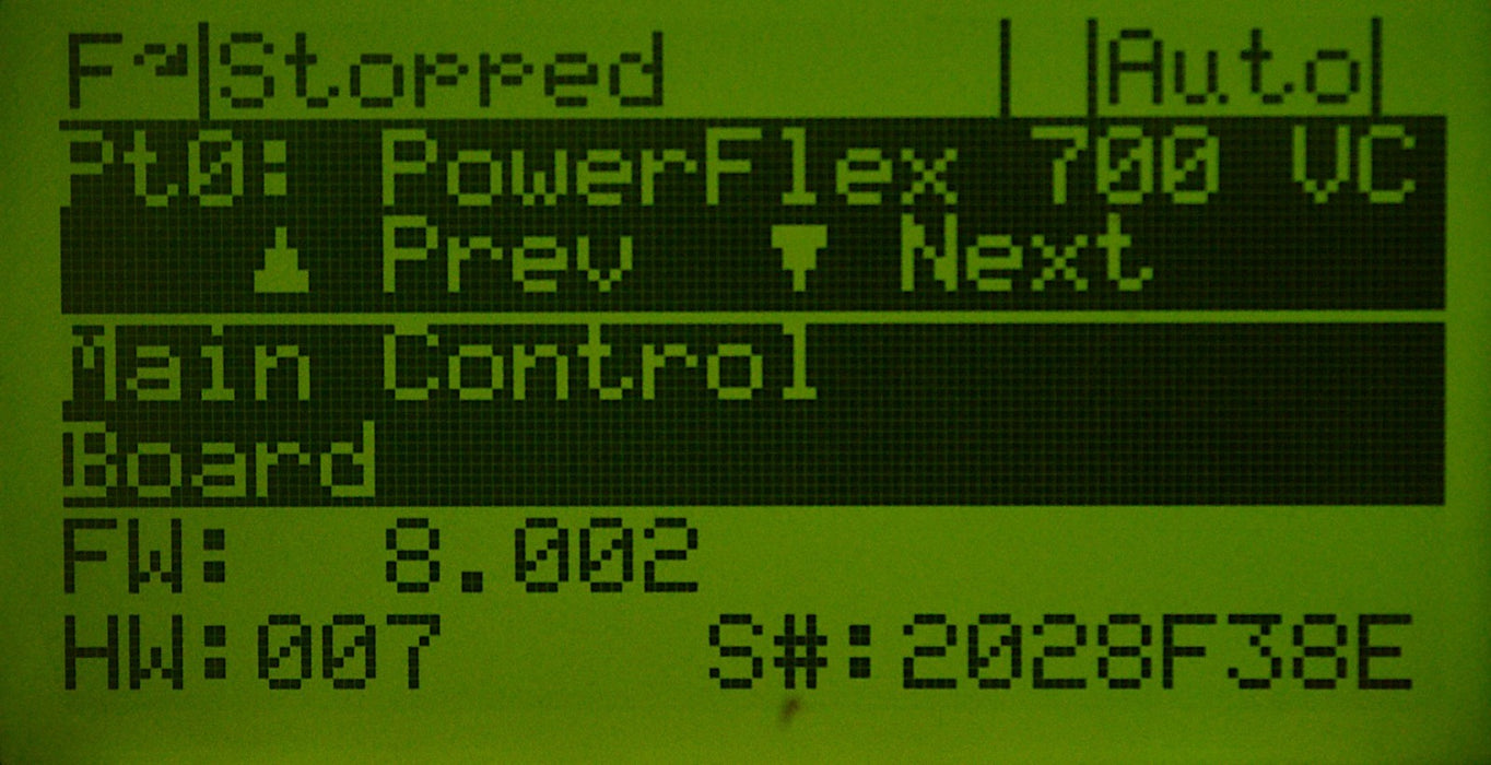 Allen-Bradley 20B-VECTB-D0 PowerFlex 700 Vector Cassette 120VAC IO FRN: 8.002