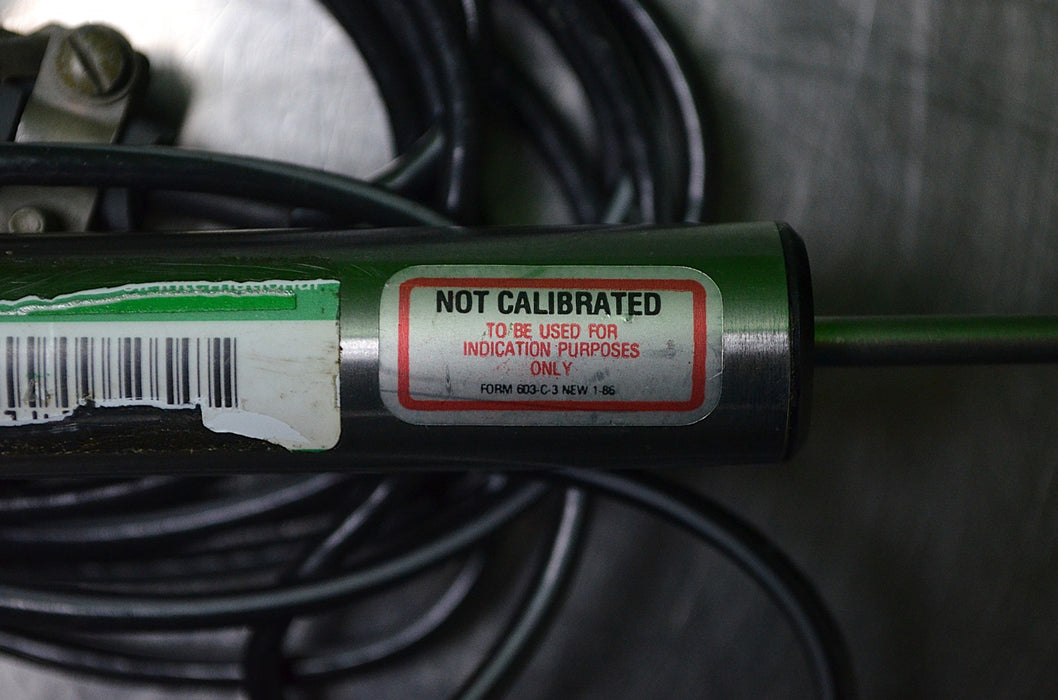 Schlumberger 949792 DCR25 LVDT Linear Displacement Transducer w/5 Pin Connector