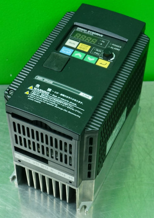 OMRON INVERTER 3G3JX-A2022  3HP Tested Good