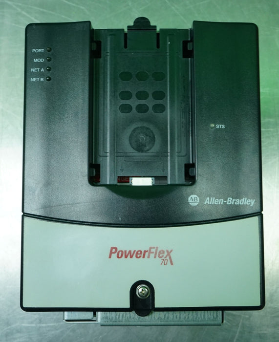 Allen-Bradley 20AC2P1A0AYNANC0 PowerFlex 70 1 HP Tested Good FRN: 5.001
