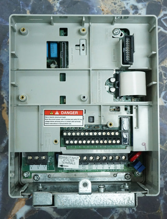 Low Hours Allen-Bradley  20AD5P0A3AYNANC0 70 3 HP 480VAC FRN:5.001 Tested Good