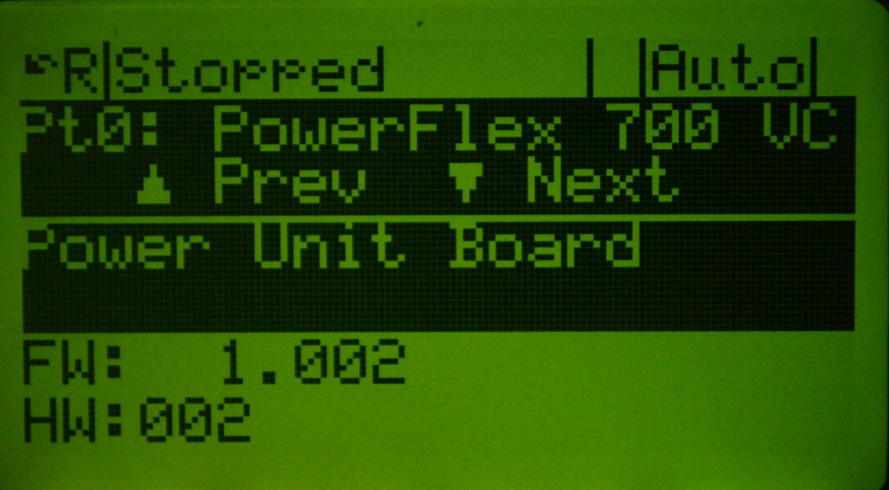 Allen-Bradley PowerFlex 700 2HP 20BE2P7A0AYNAND0 FRN 3.002 Tested Good Series A