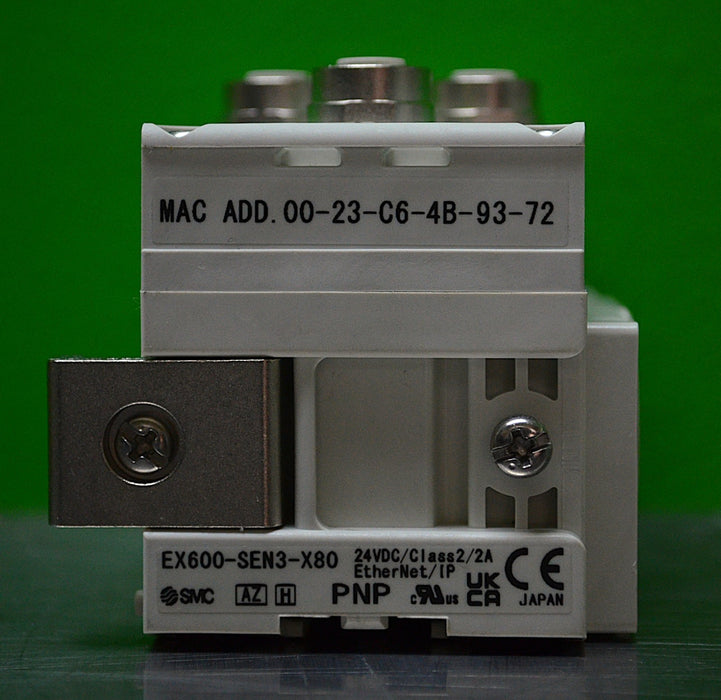 SMC Corporation Ethernet Serial Interface EtherNet/IP EX600-SEN3-X80 24VDC Japan