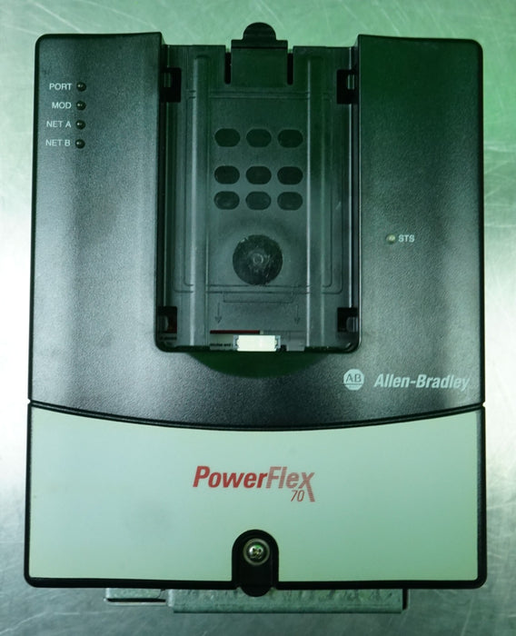 Allen Bradley Powerflex 70 1 HP 20AC2P1A0AYNANC0 Tested  Good FRN: 5.001