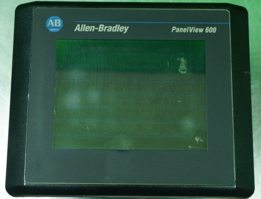 ALLEN BRADLEY 2711-T6C9L1 /B FRN-4.46 PANELVIEW 600 6" TOUCHSCREEN