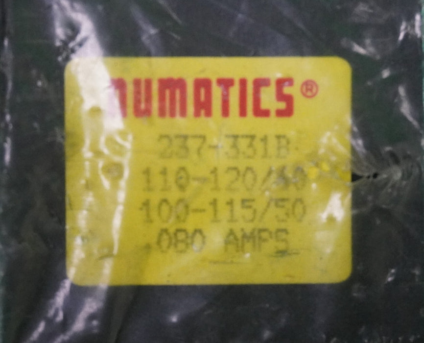 New NUMATICS 153SS615K000030 SOLENOID VALVE/MANIFOLD 237-331B 120V (Unit #2)