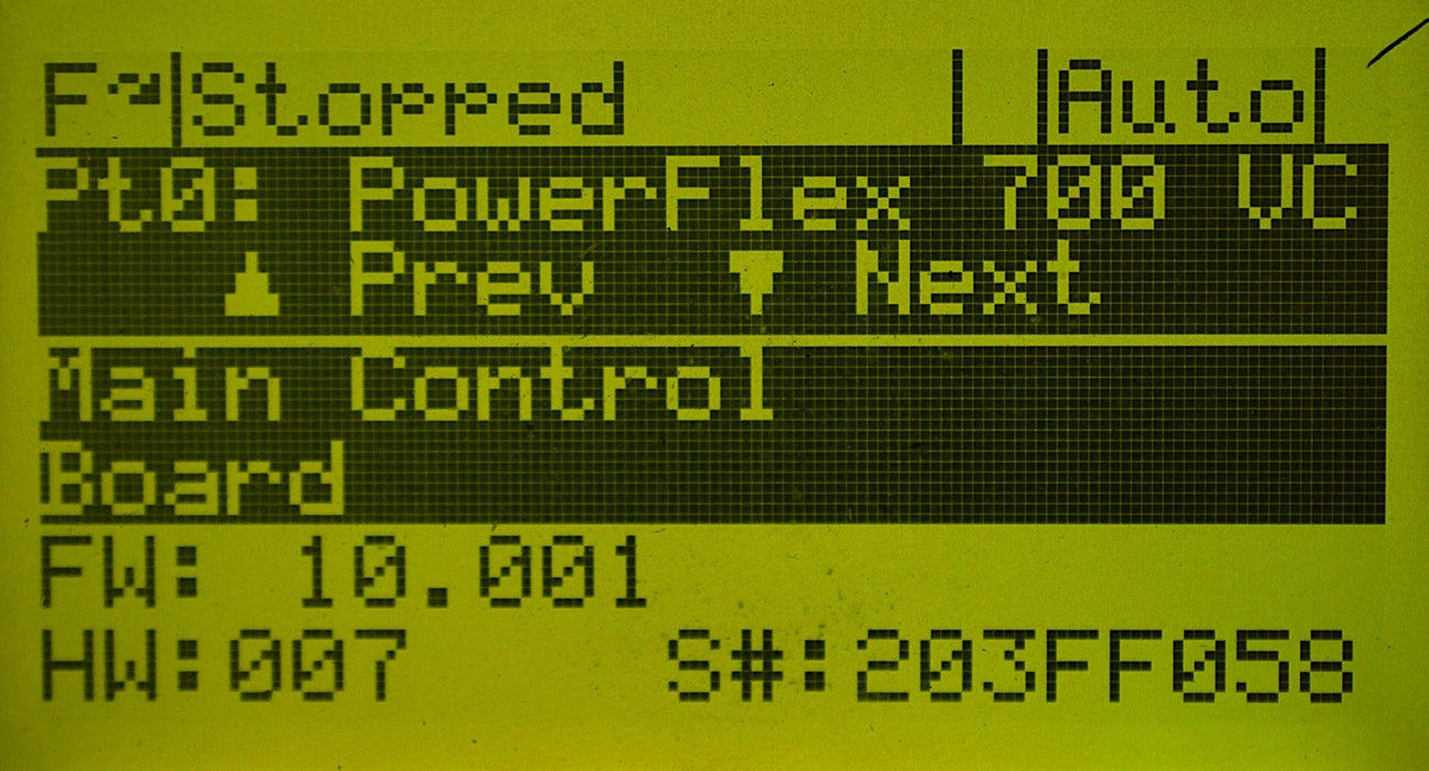 Allen-Bradley 20B-VECTB-C0 321131-A01 PowerFlex 700 Vector Cassette FRN:10.001