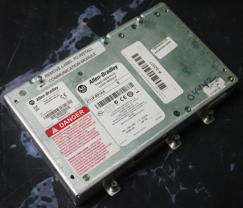 Allen-Bradley 2711P-RP1AX Series G PanelView Plus Logic Module Tested Good