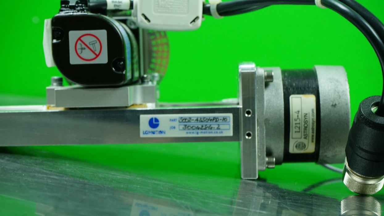 LG Motion Linear Module w/ Astrosyn L215-4, Yaskawa Electric SGMAH-A5AAA61D-DY