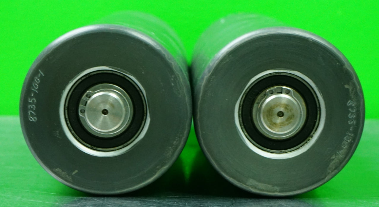 (2) Cantilevered Guide Roller/Idler Roll