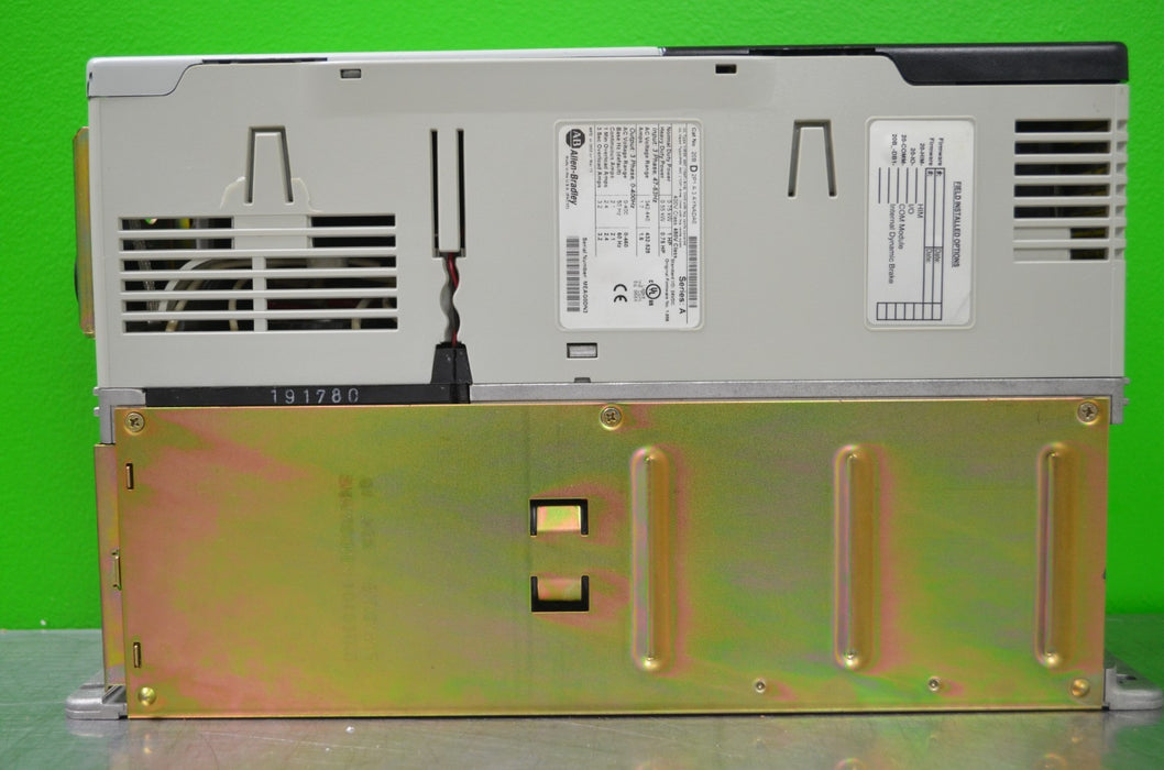 Low Hours Allen Bradley 20BD2P1A3AYNADA0 Powerflex 700 1 hp Drive Tested Good