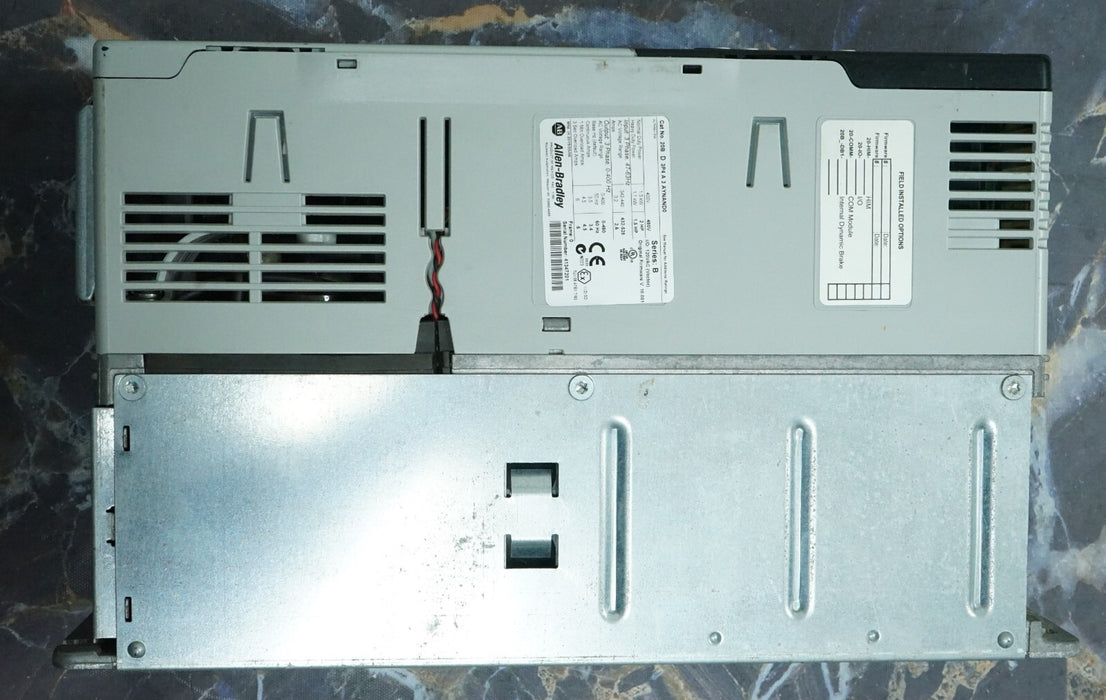 Low Hours Allen-Bradley 20BD3P4A3AYNAND0 PowerFlex 700 2HP 480 VAC FRN:10.001