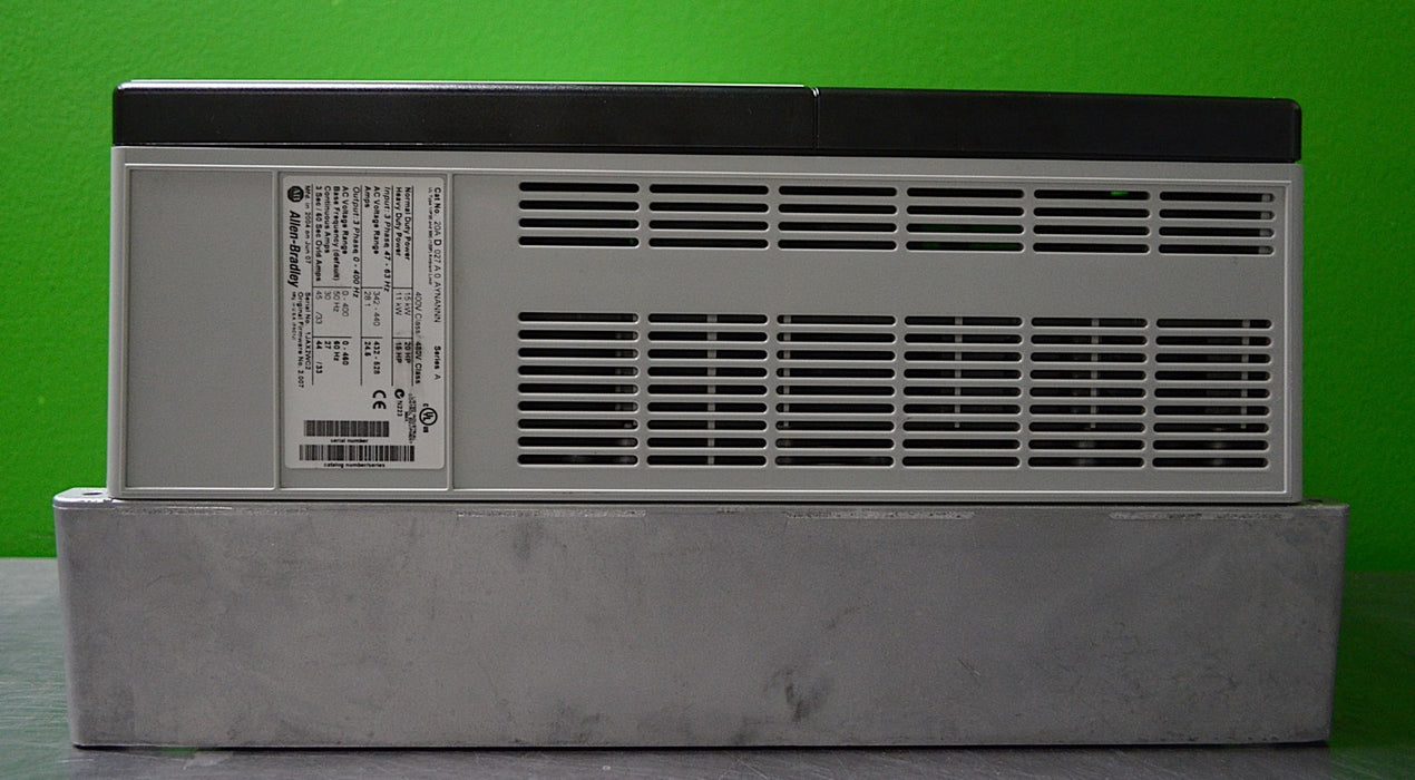 Allen-Bradley 20AD027A0AYNANNN PowerFlex 70 20 HP Series A FRN:2.007 Tested Good