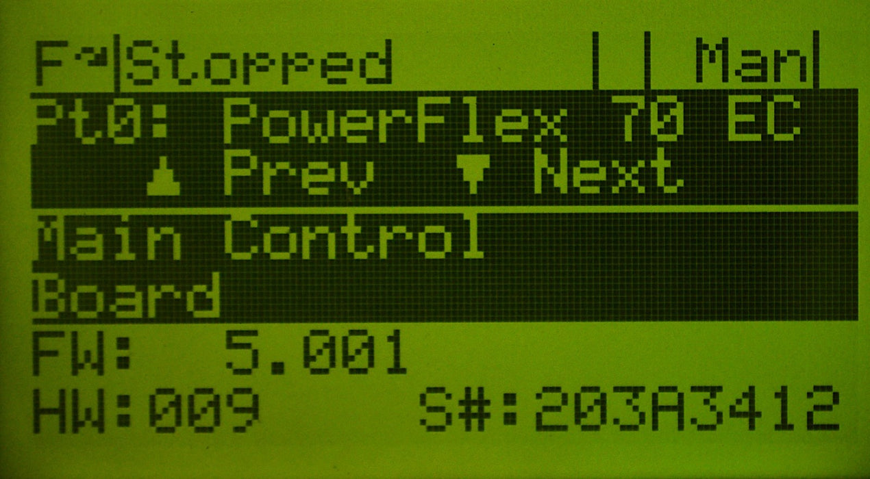 Allen-Bradley 20AD3P4A3AYNNNC0 PowerFlex 70 2HP/1.5kW 480VAC Series Tested Good