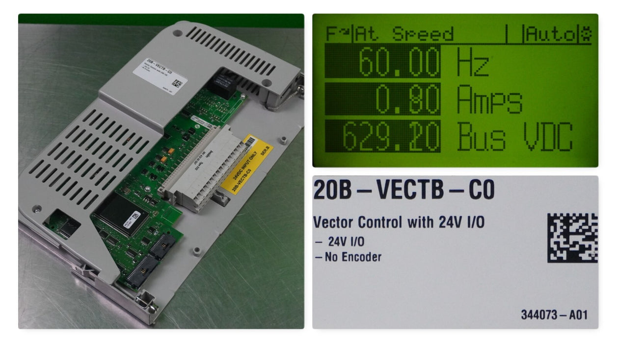 Allen Bradley 20B-VECTB-C0 PowerFlex 700 Vector Cassette Tested Good FRN:10.003