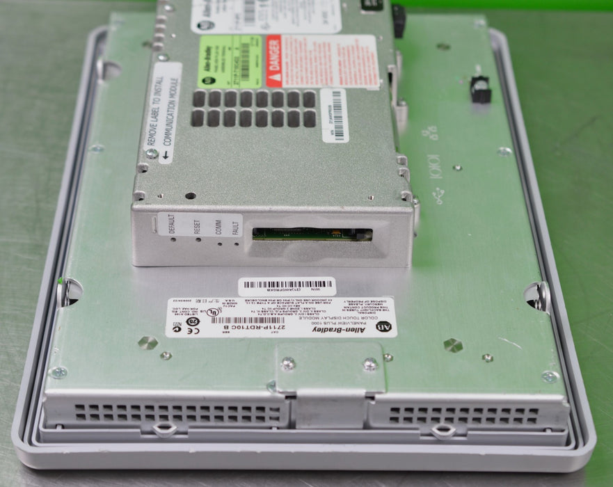 Allen-Bradley 2711P-RDT10C With 2711P-RP2 Series B PanelView Plus 1000 Tested